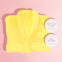 Sunflower Robe & Body Care Gift Set